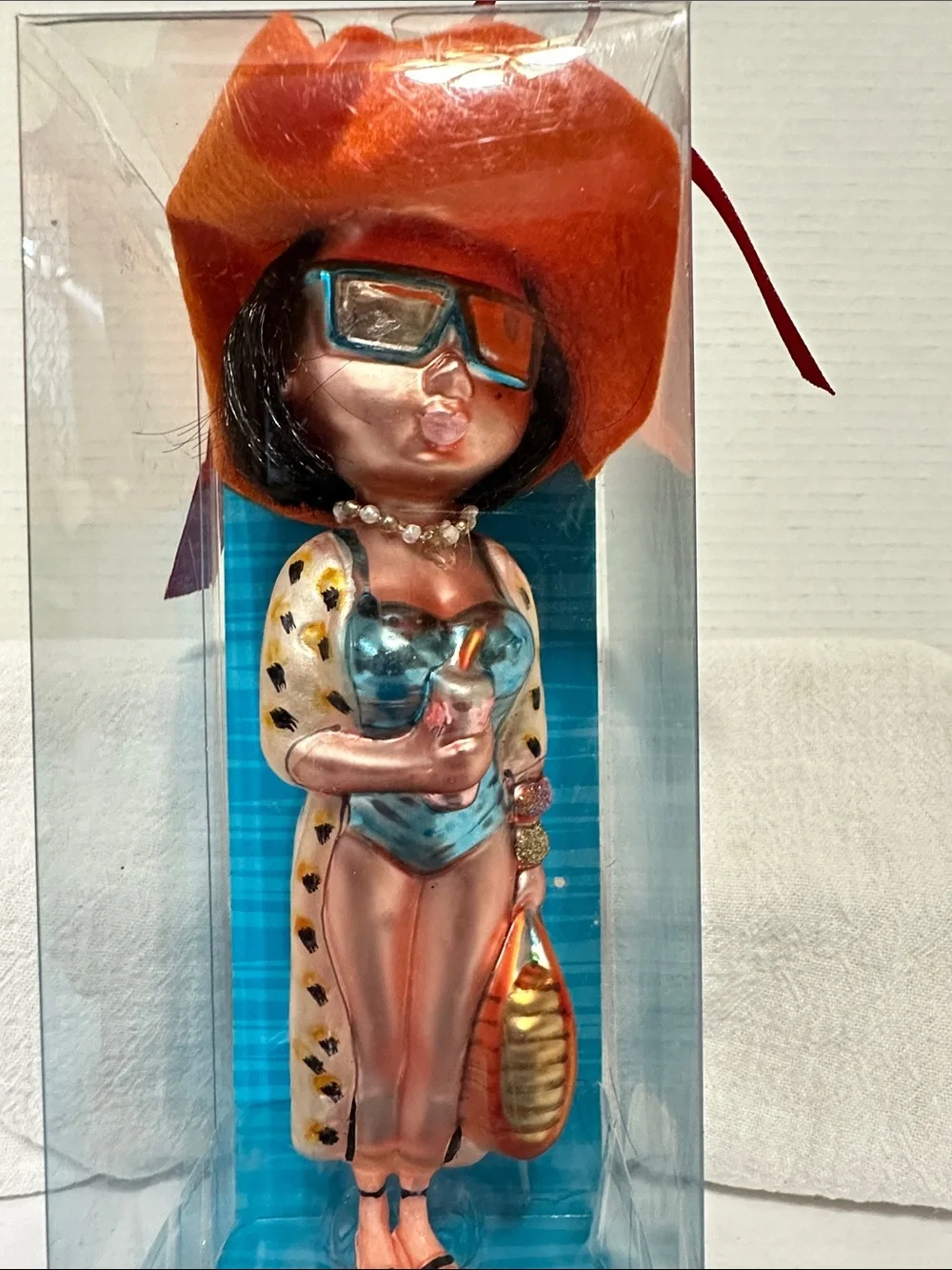 Pier 1 Imports Collectible Ornament Camila 8” Tall Beach Whimsical Theme
